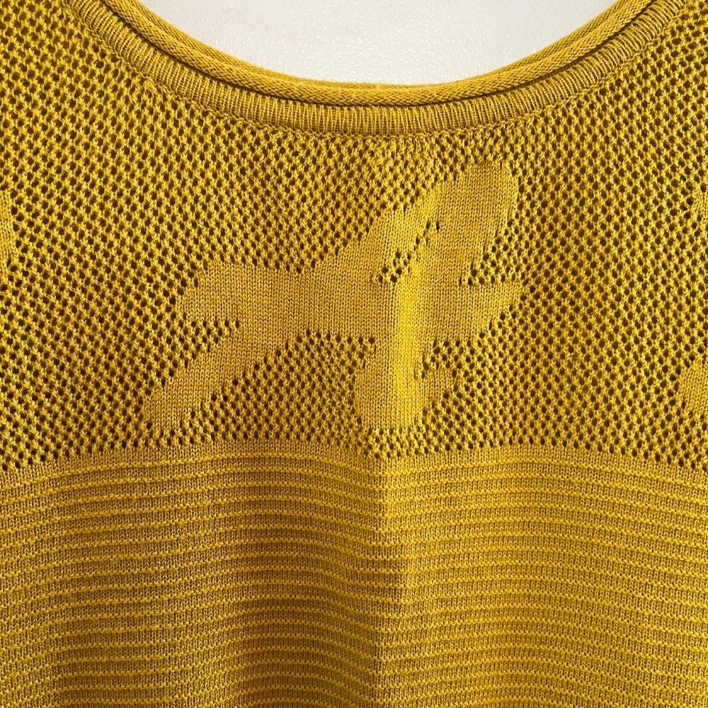 Mustard Yellow Short Sleeve Top - Picture 5 of 5